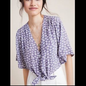 Anthropologie Faithfull Danica Crop Top